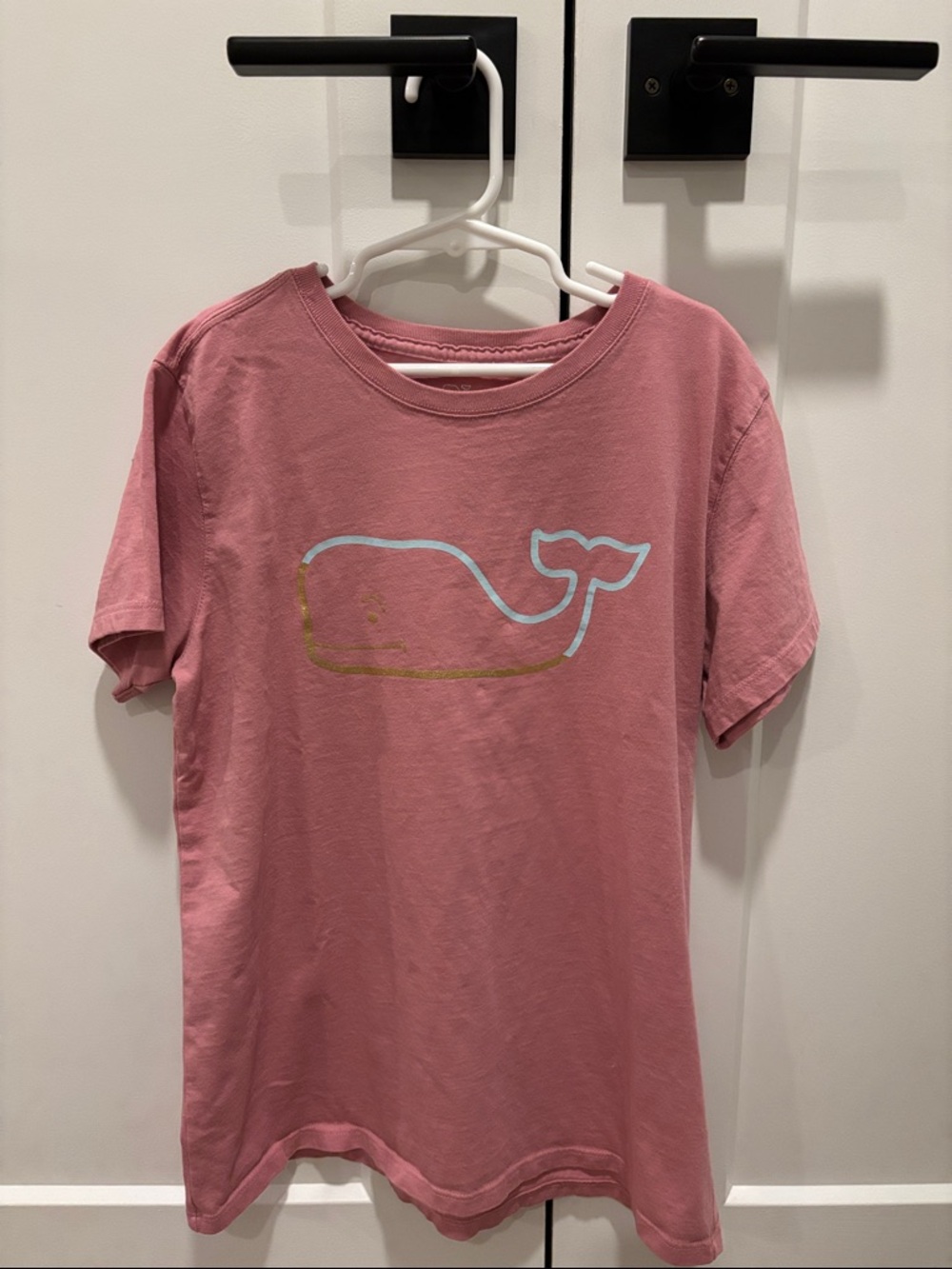 Vineyard Vines Pink Whale Short Sleeve Tee